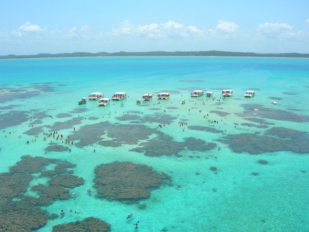 Piscinas Naturais da Pajuçara, em Maceió com a família - Alagoas